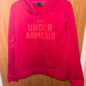 Under Armour Bold Red Pullover Hoodie